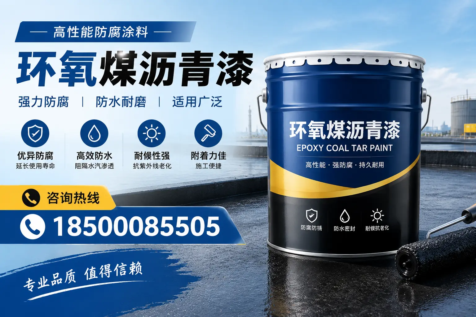 环氧煤沥青漆的主要成分与功能,安康用户深度了解